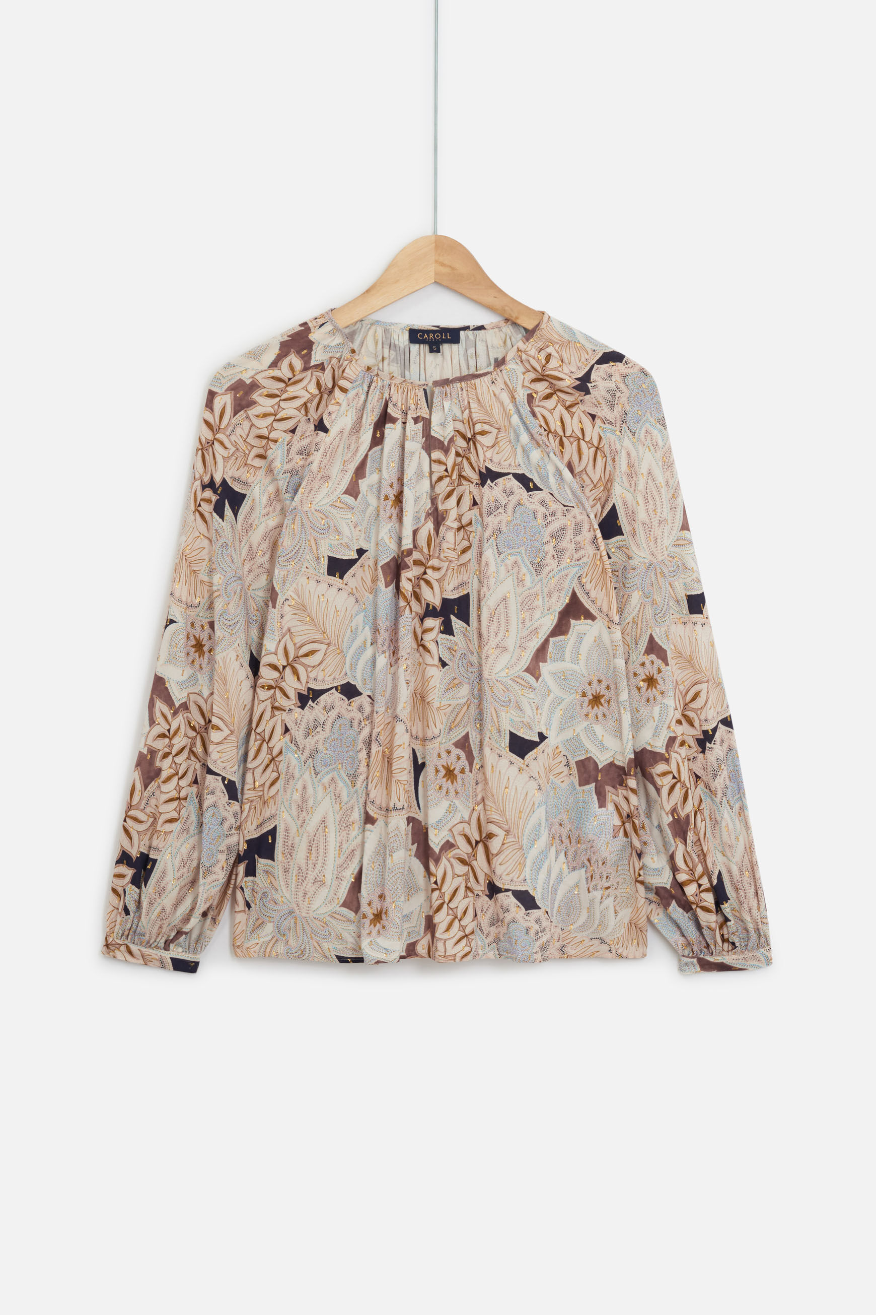 chemisier mika gold rose clair femme