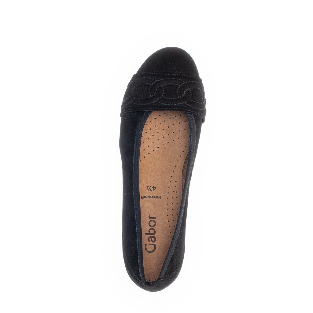 Gabor fashion Sportliche Ballerina schwarz
