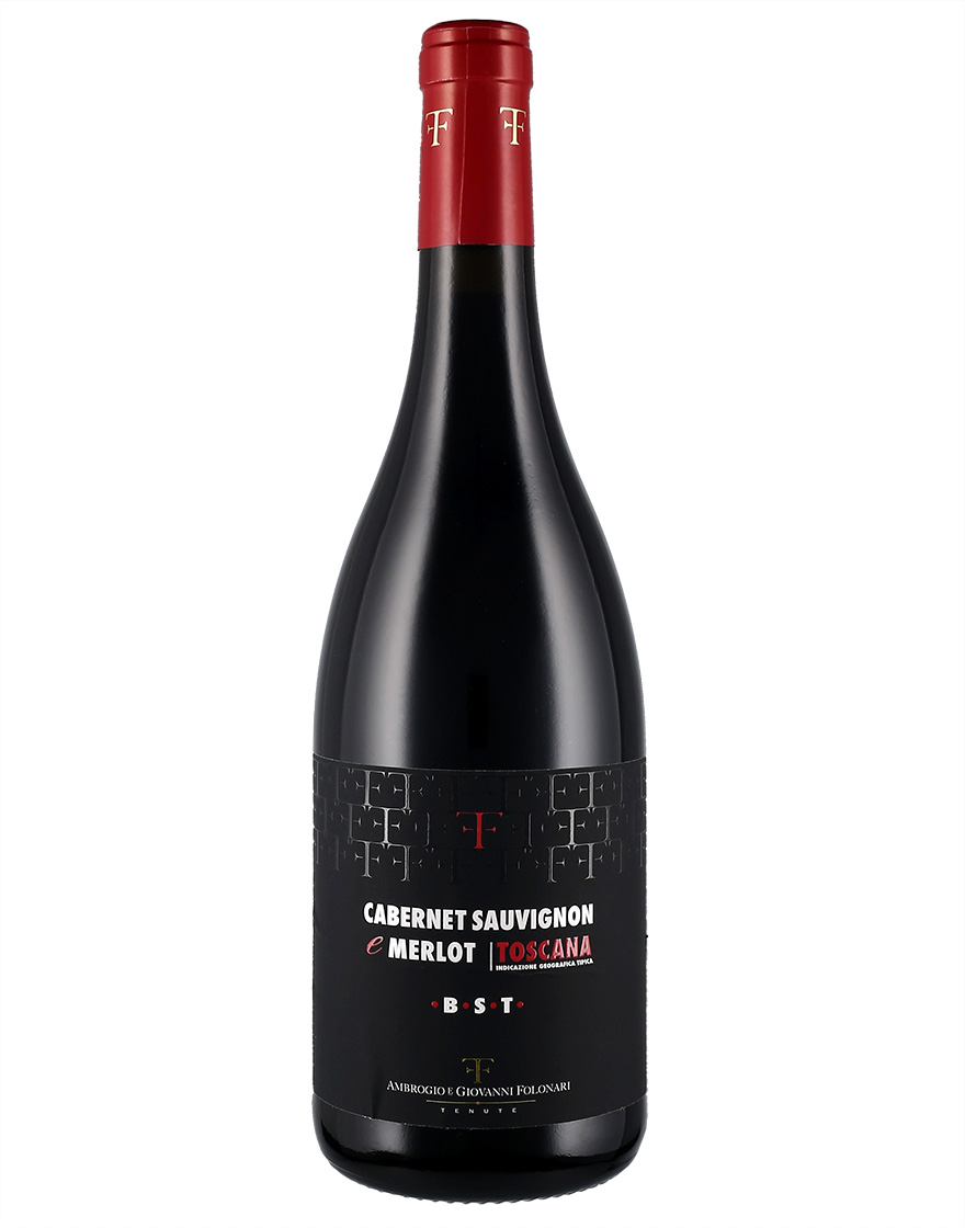 Toscana IGT Cabernet Sauvignon - Merlot B.S.T. 2021 Ambrogio e Giovanni Folonari 0,75 ℓ
