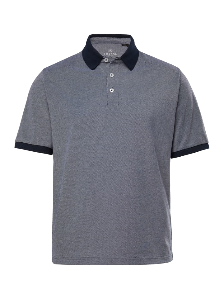 Boston Park Poloshirt in navy blau günstig kaufen