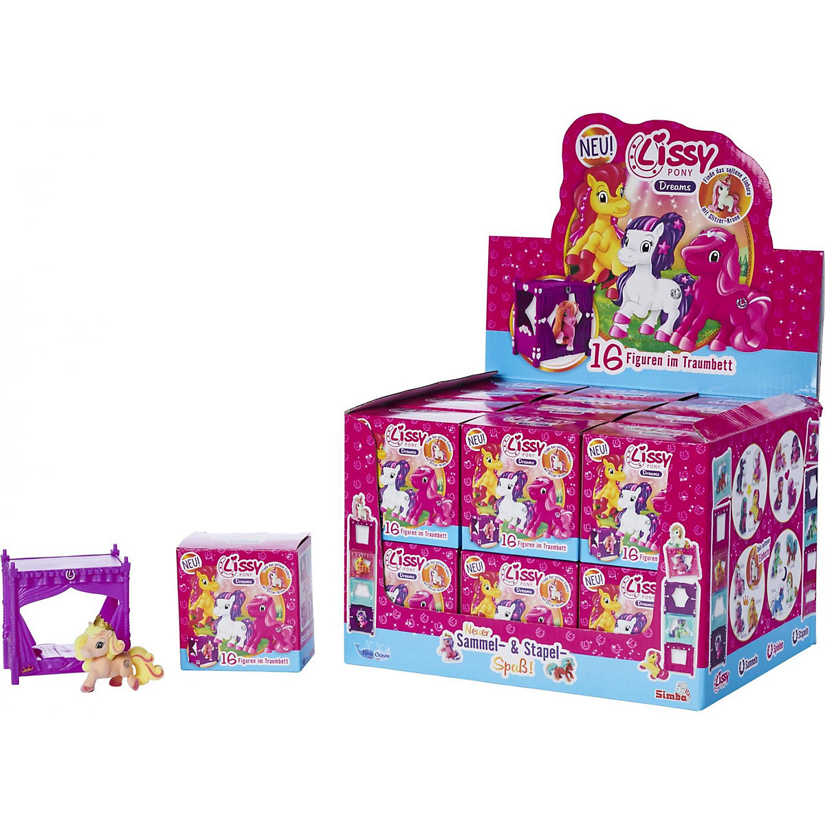 LISSY PONY Dreams, 16-sort.