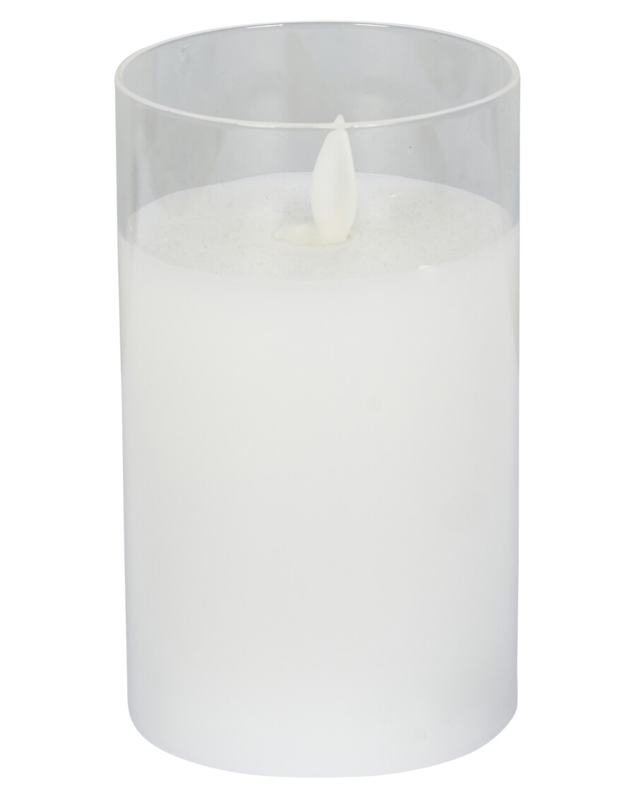 LED-Kerze im Glas