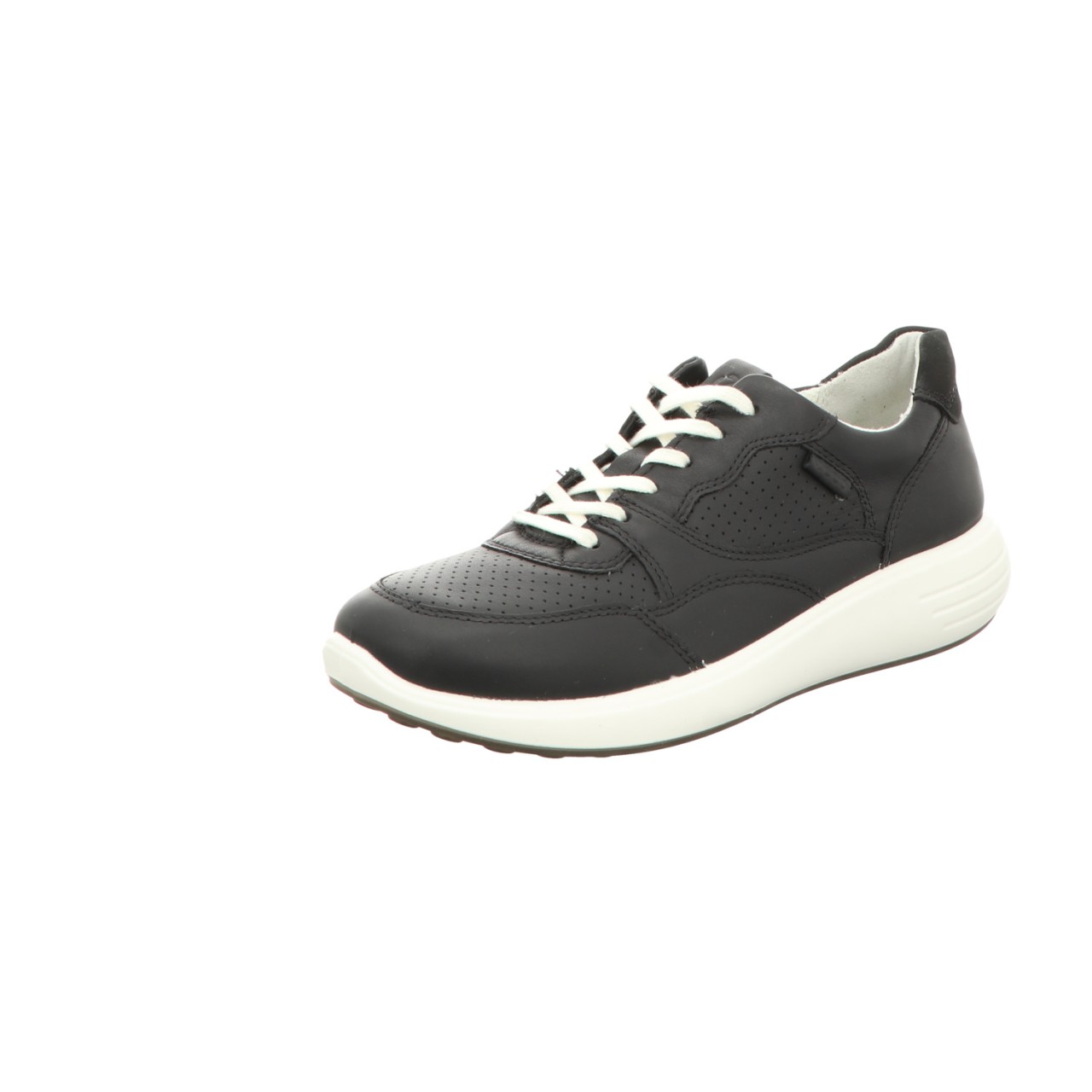 ECCO Freizeit Schnürer schwarz SOFT 7 RUNNER W