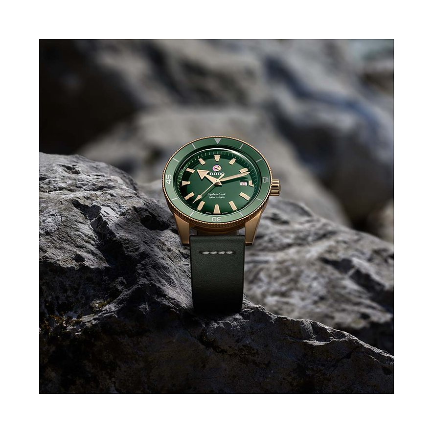 Rado Herrenuhr Captain Cook Bronze
