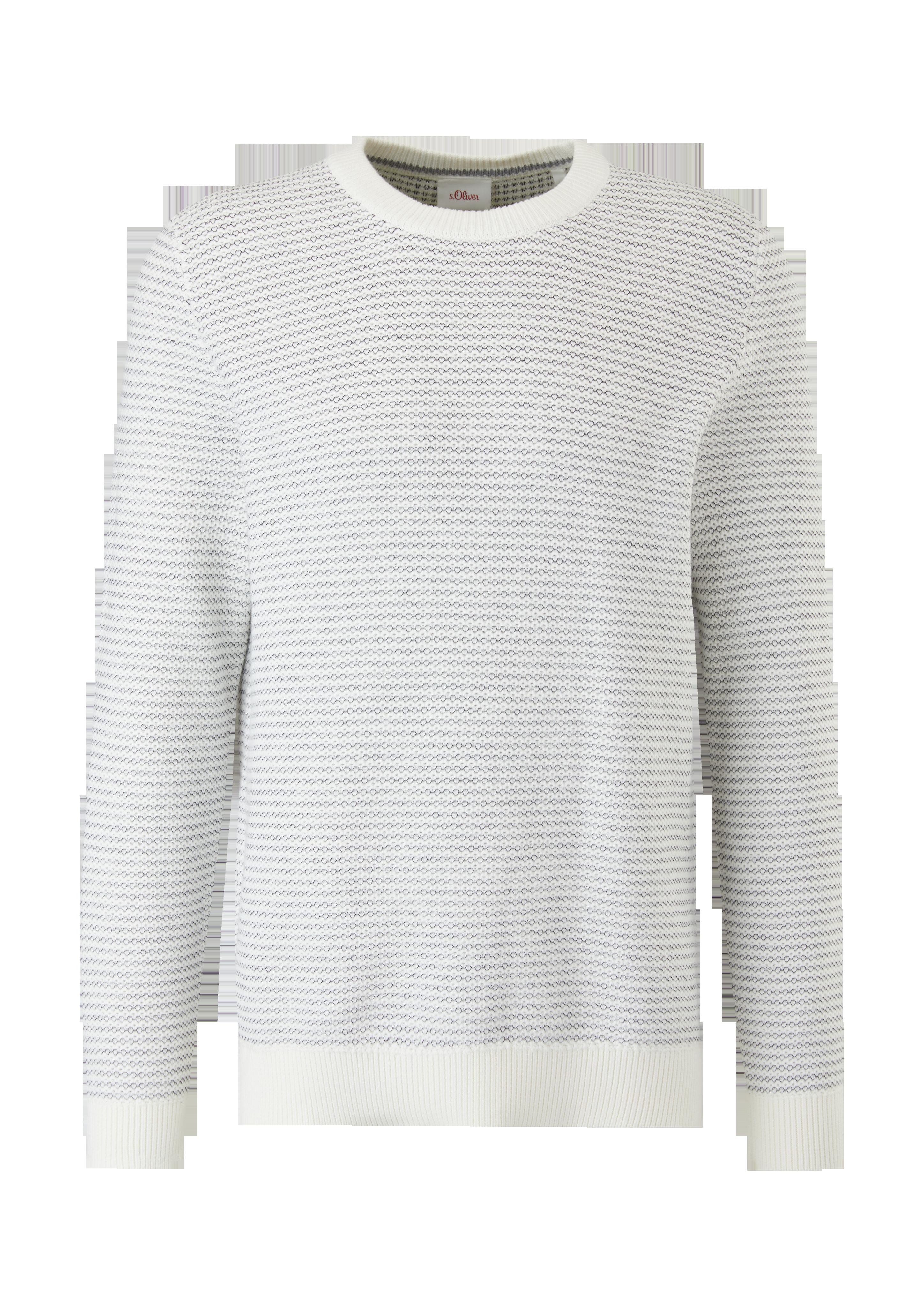 Pullover mit Strickmuster  2118059-02X0