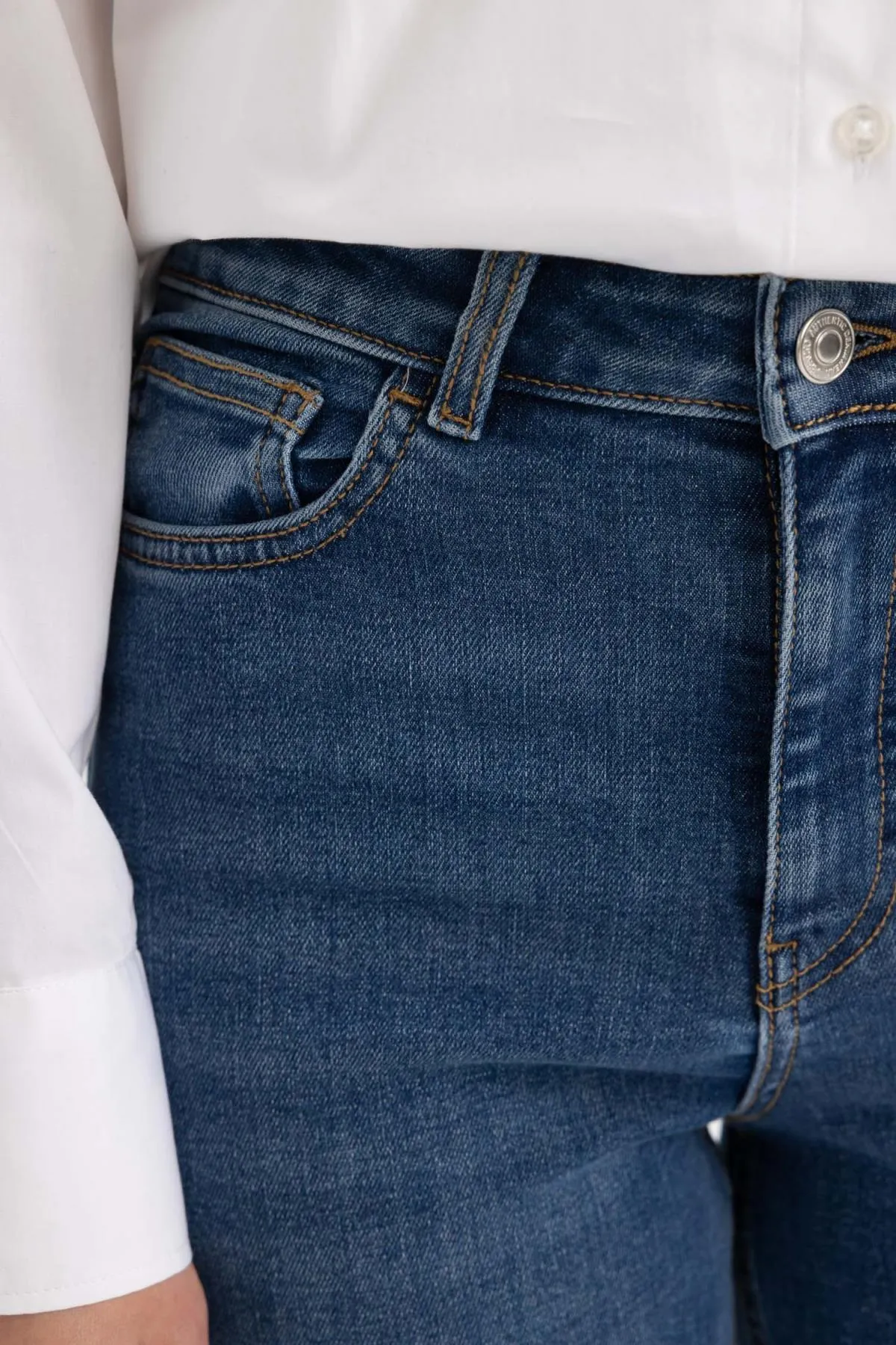 DeFacto  Skinny Fit, hohe Taille, schmales Bein, knöchellange Jeanshose