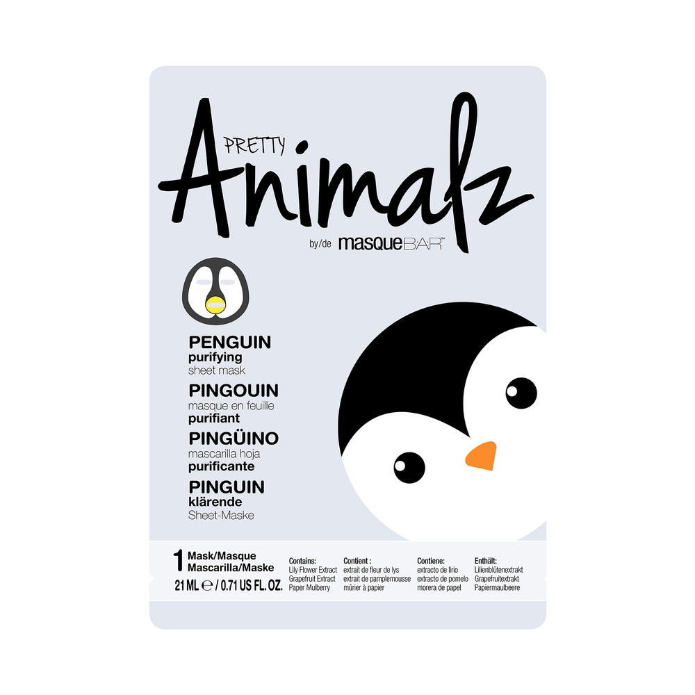 ANIMALZ Animalz - Masque Pinguin Masque tissu visage