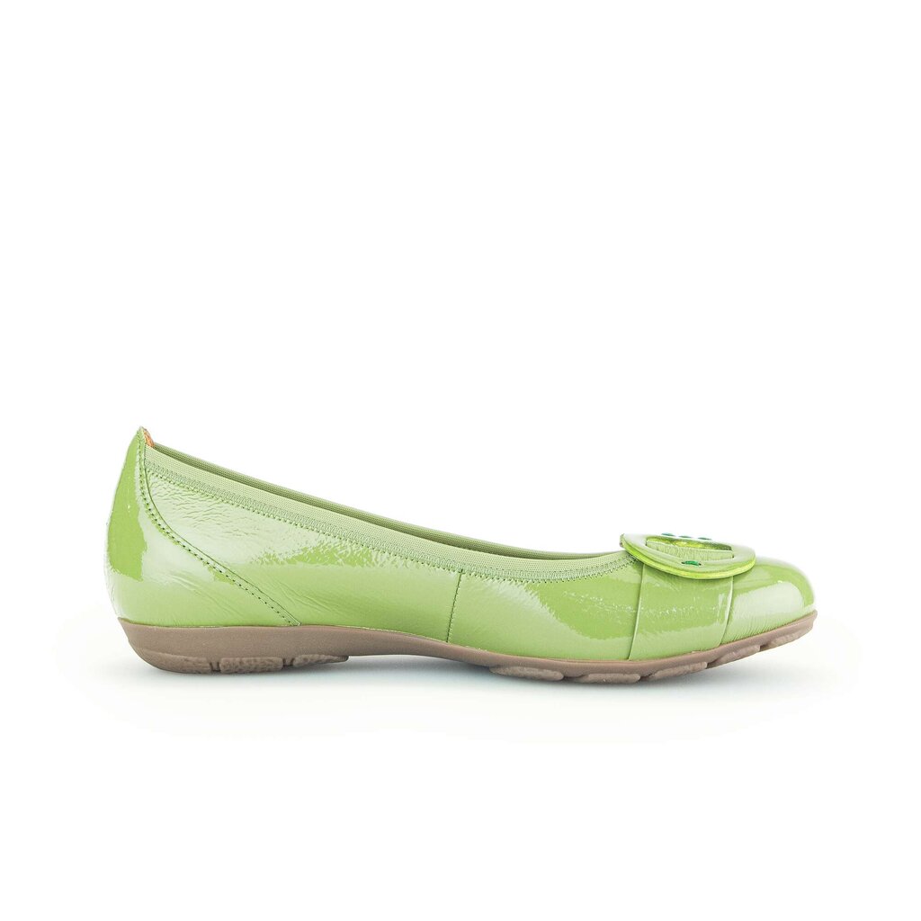 Gabor fashion Sportliche Ballerina grün