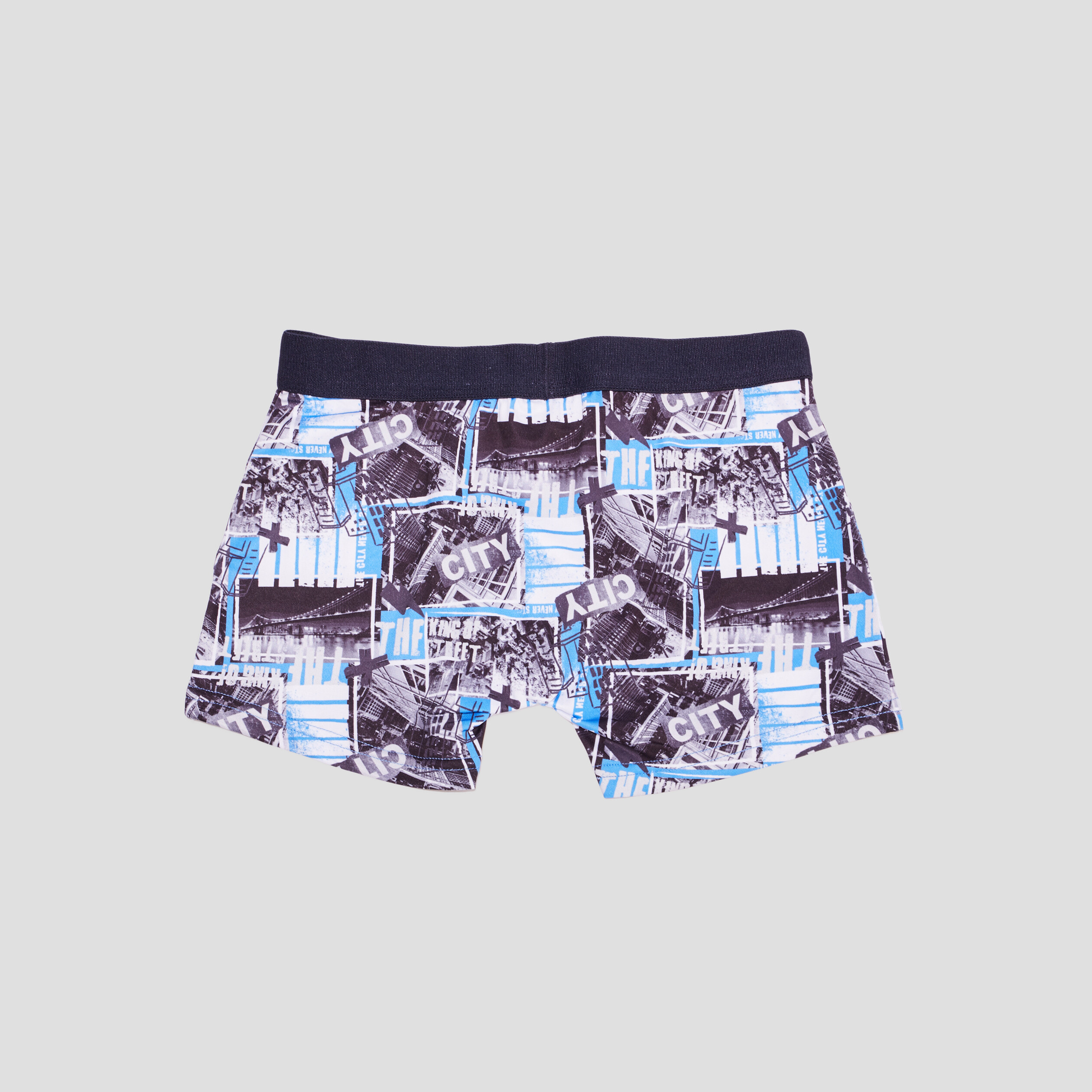 Lot 3 boxers coton bleu garçon | La Halle