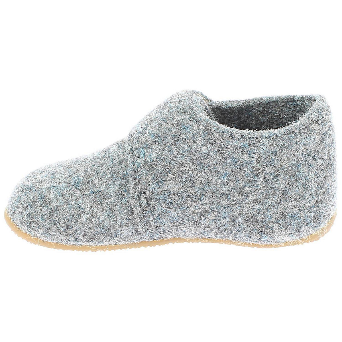 Babyklettschuh Filz unifarben Circular Grey Ballerinas