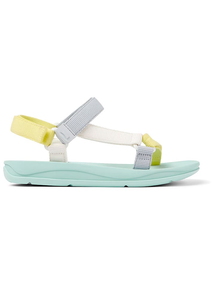 Camper Sandalen in Gelb/ Grau/ Weiß günstig kaufen