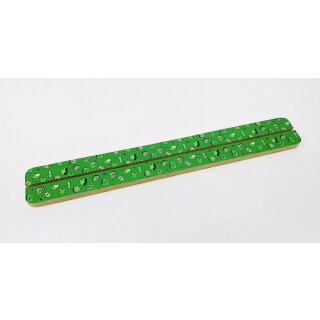 Wooden card holder (green)