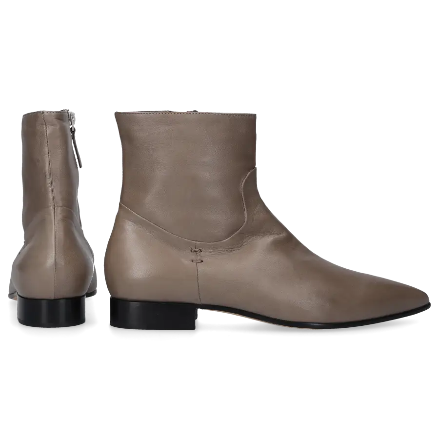 Pomme D`OR - Klassische Stiefeletten 2131 Nappaleder - grau