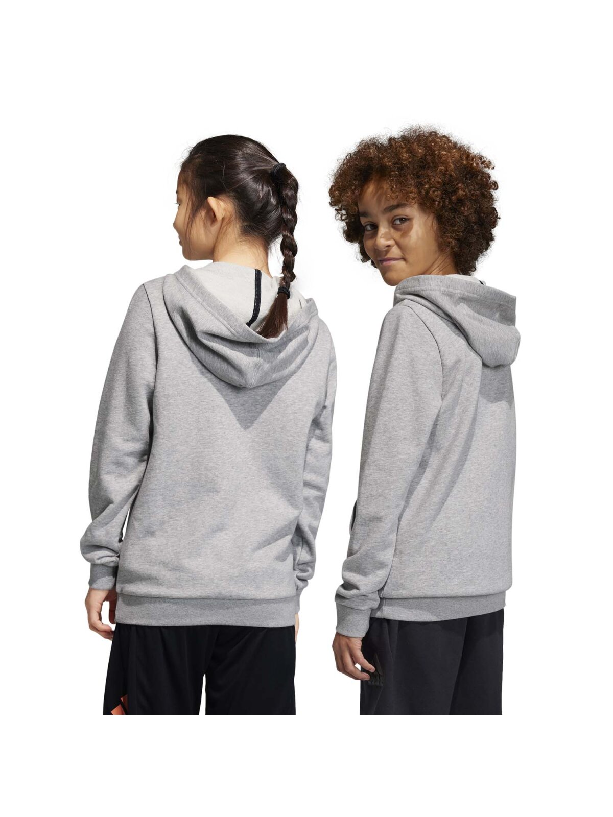 Adidas Essentials Hoodie Kinder grau