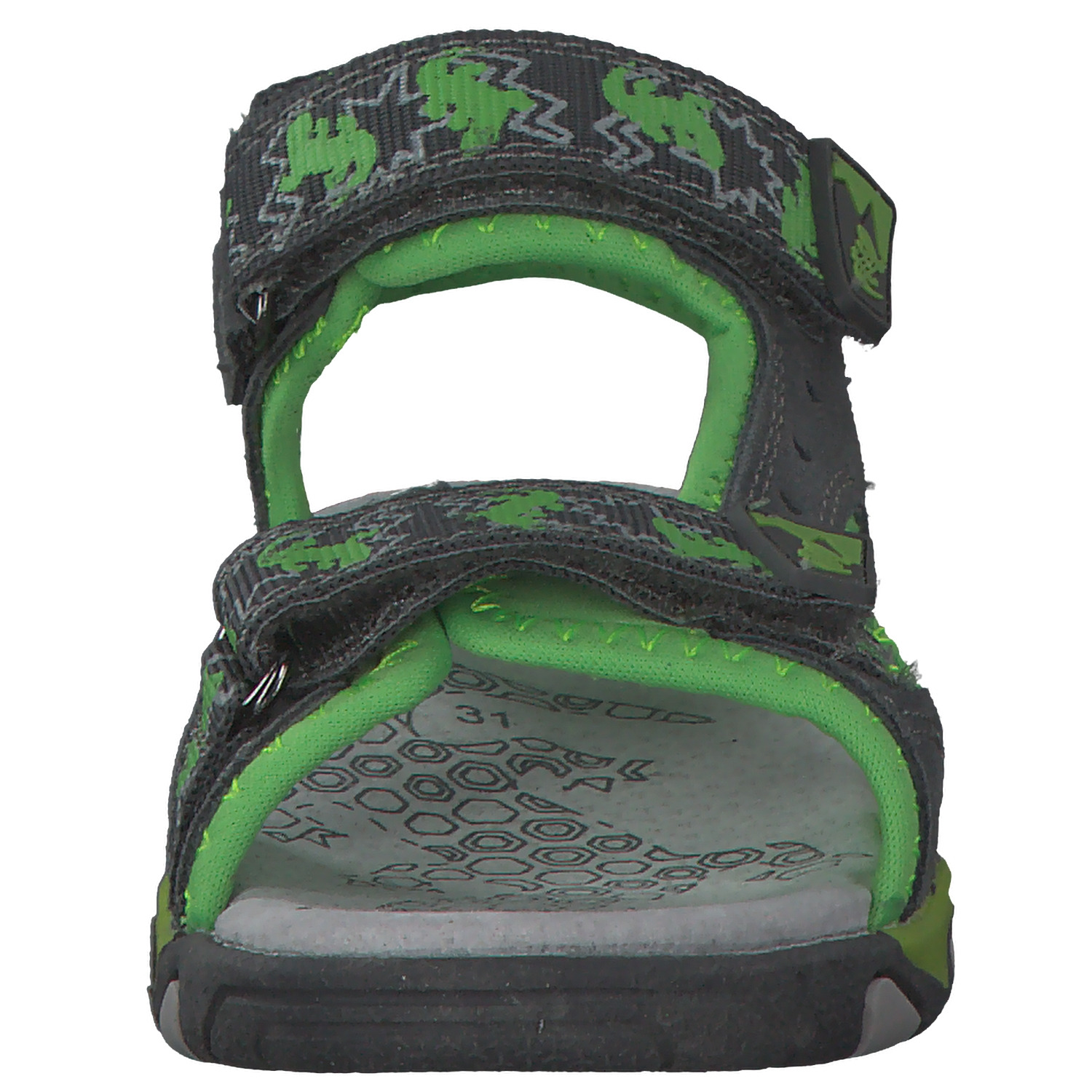 Salamander Brian 21210, Sandalen (Kinder), Kinder, Grün (Dk Grey Green)