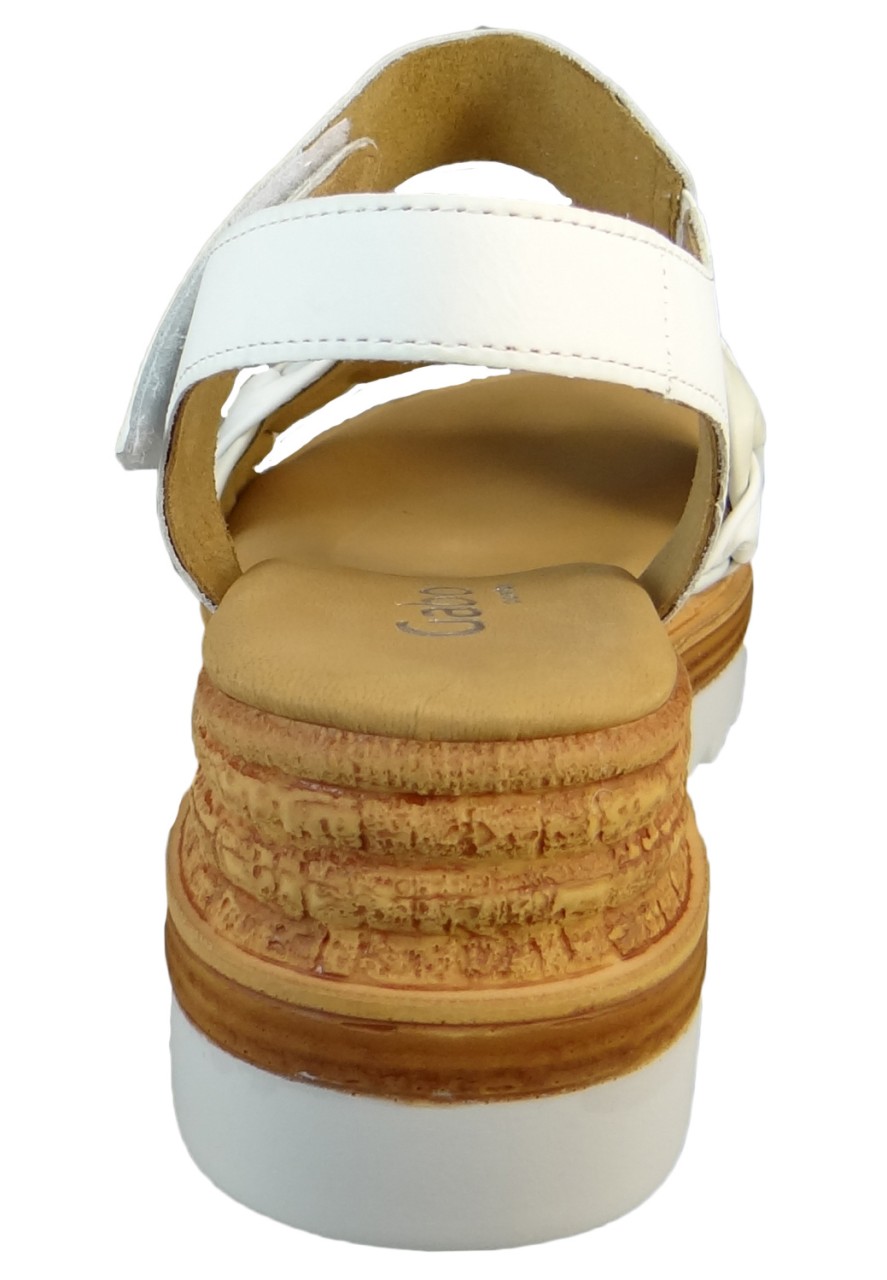 GABOR Klassische Sandalen weiss Comfort 22