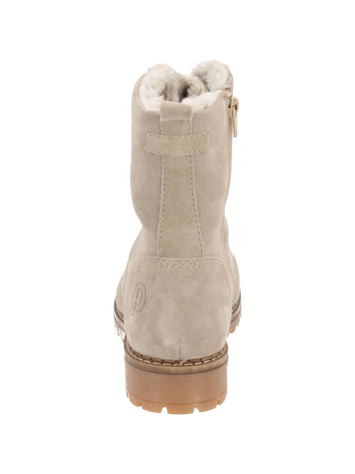 palado Schnürstiefel in Beige günstig kaufen