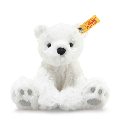 Soft Cuddly Friends Lasse Eisbär, 18 cm, weiß