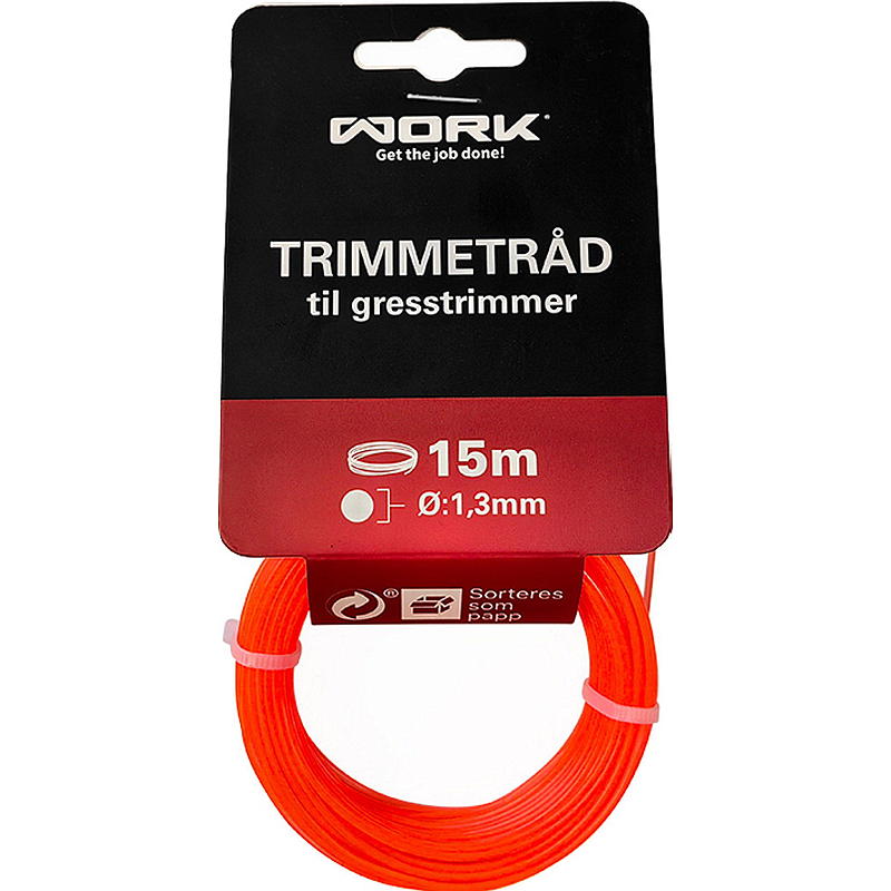 Work Trimmertråd 1,3 mm, 15 m, Work