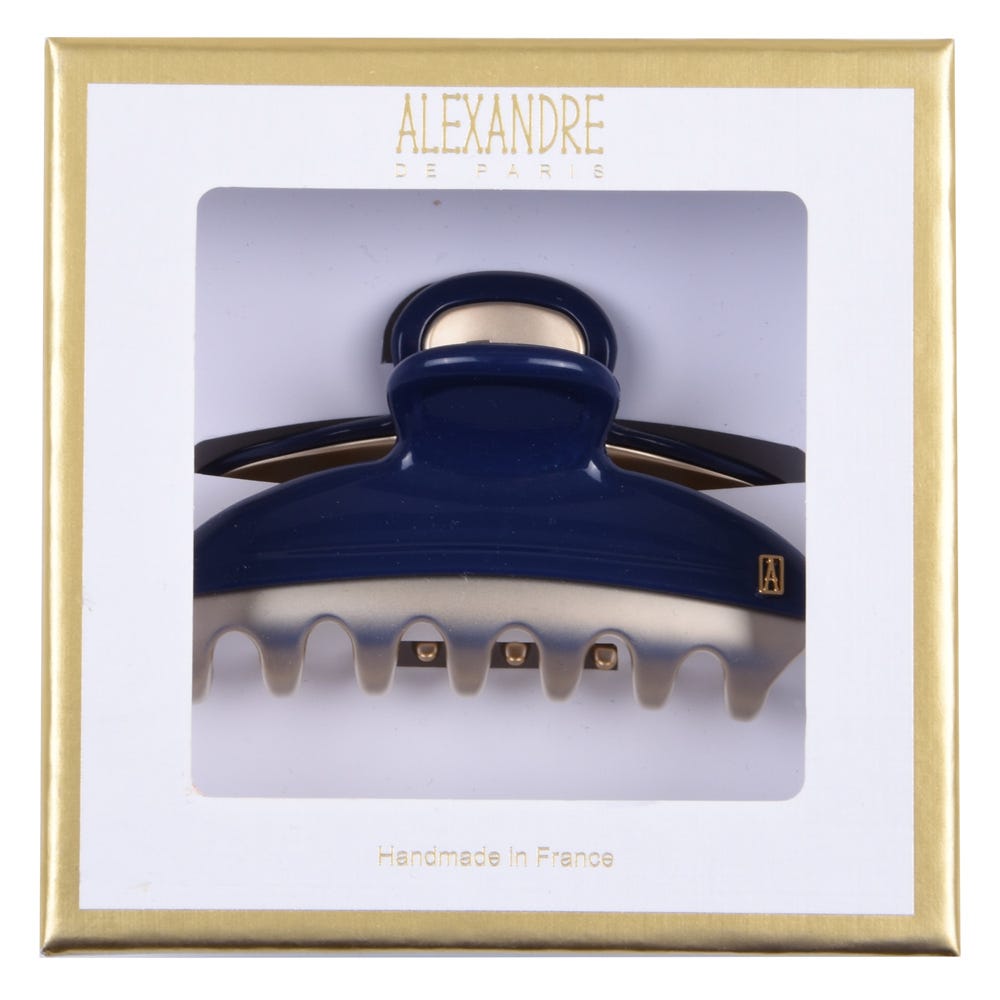 Alexandre Pince Vendôme Medium Marine /Gold