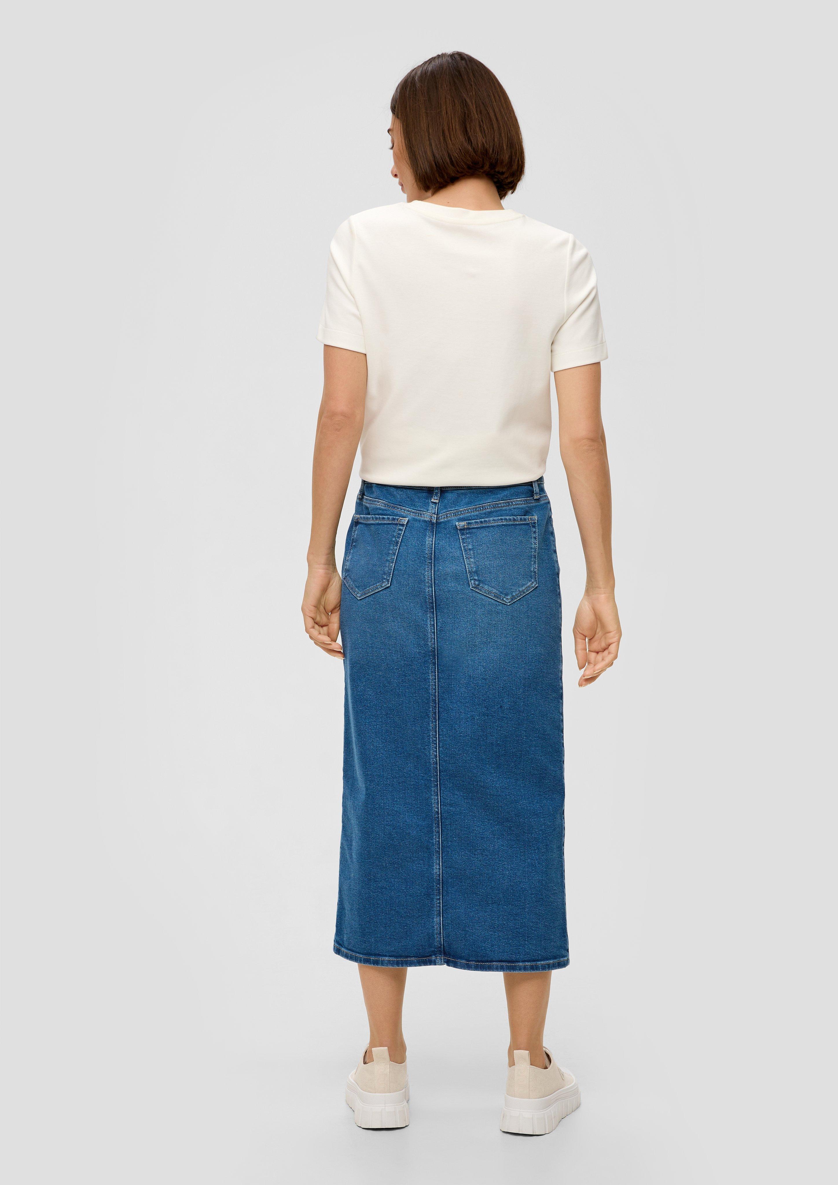 Jeansrock mit Gehschlitz  2140989-54Z6
