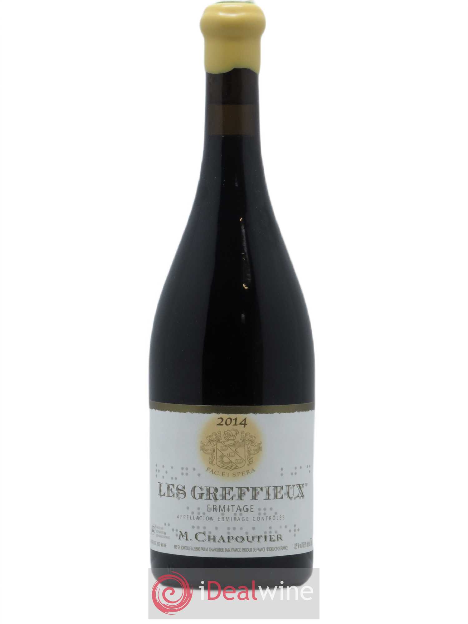 Hermitage Ermitage Les Greffieux Chapoutier  2014 - Lot de 1 Bouteille