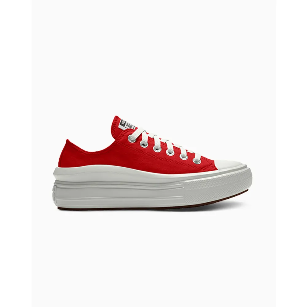 Converse Custom Chuck Taylor All Star Move Platform By You A07198CSP24_CONVERSERED_COC / rot