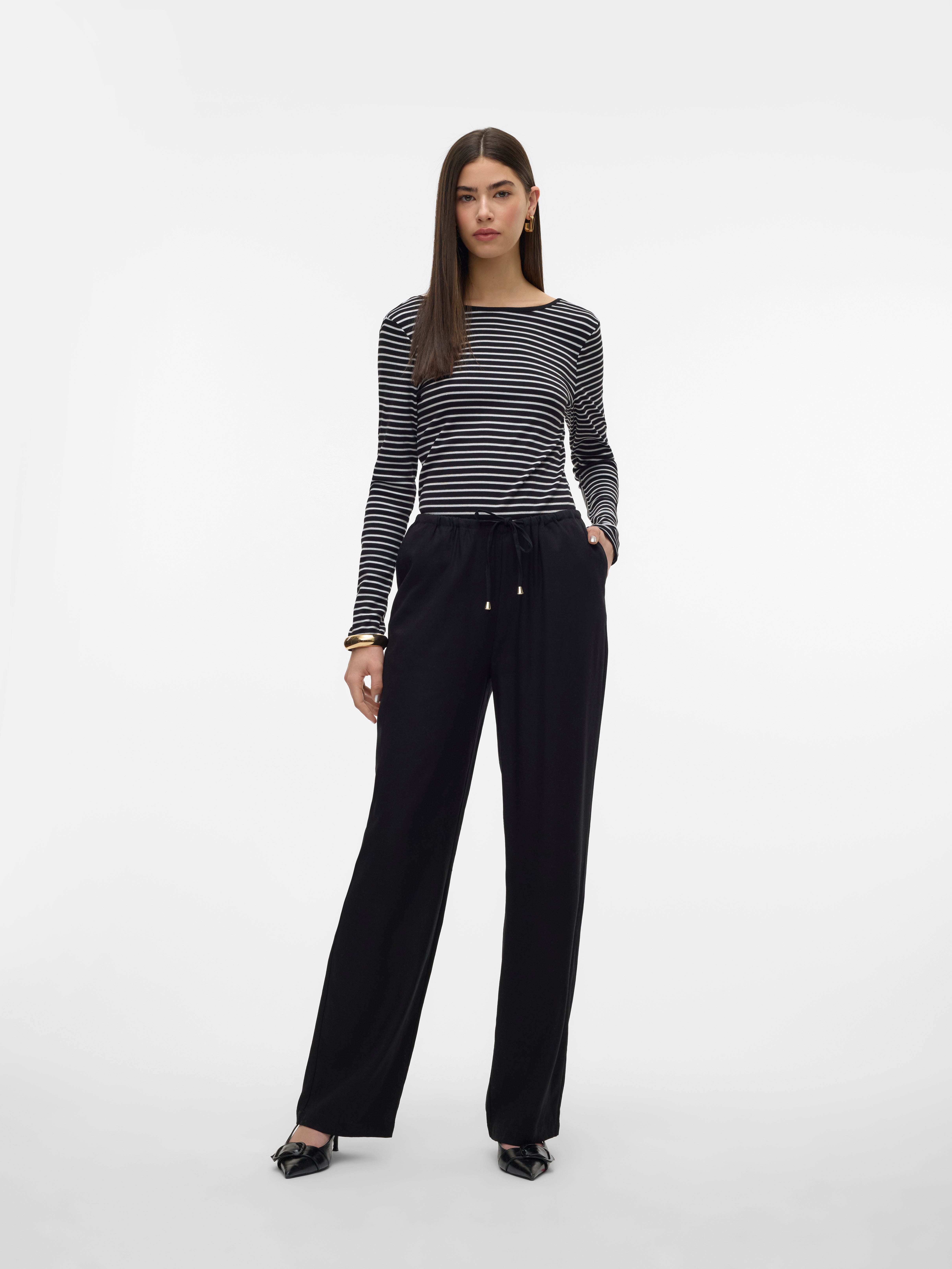 VMDINNA Mittlere Taille Hose