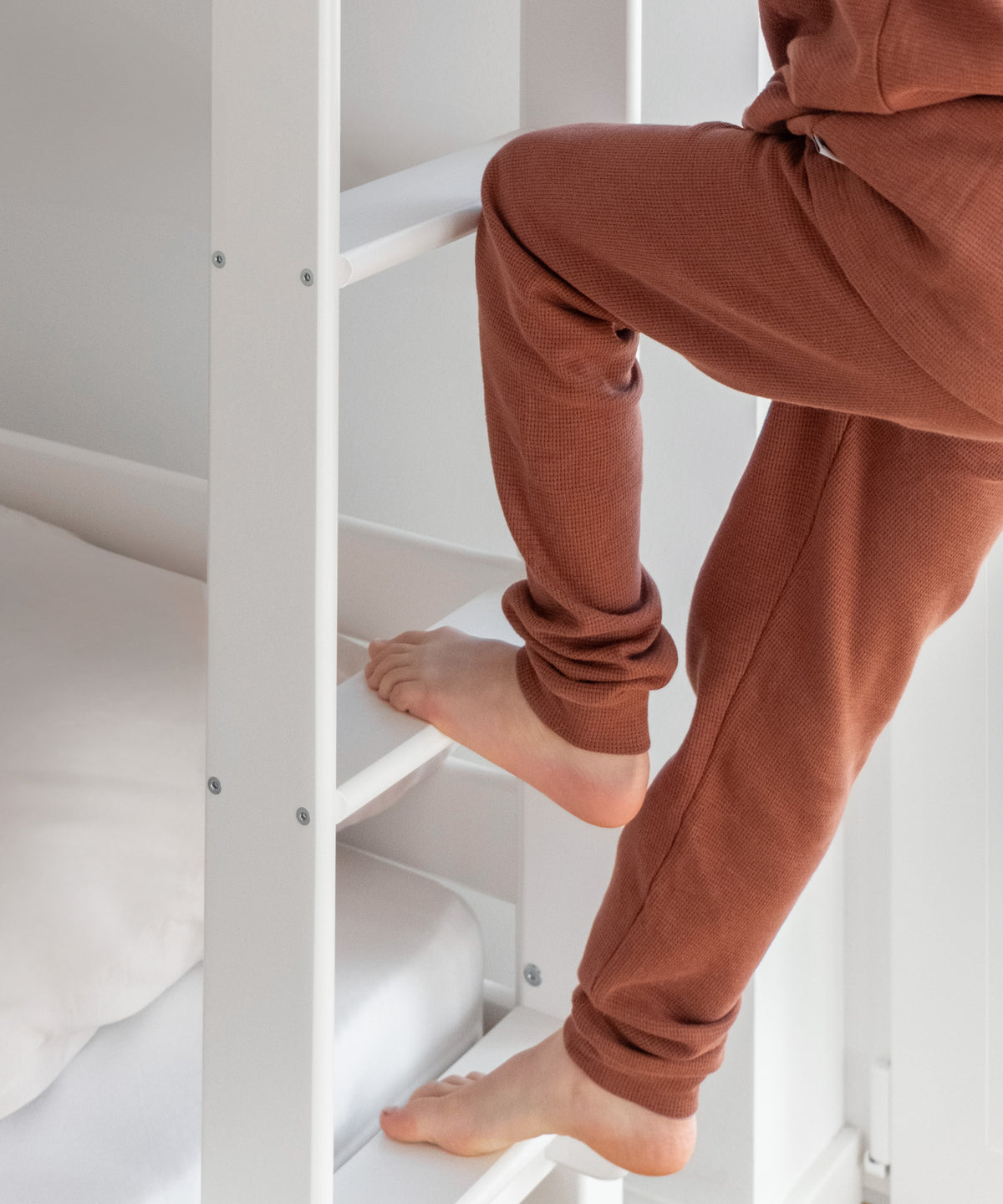 Etagenbett Buche Mittelhoch Weiß