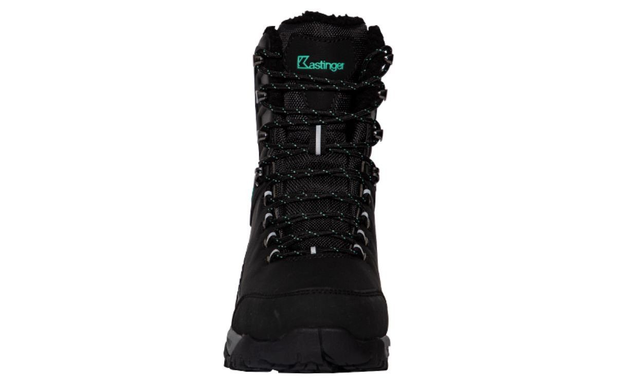 Kastinger Woomaar Winterstiefel gefüttert wasserdicht black/mint Outdoorwinterstiefel wasserdicht