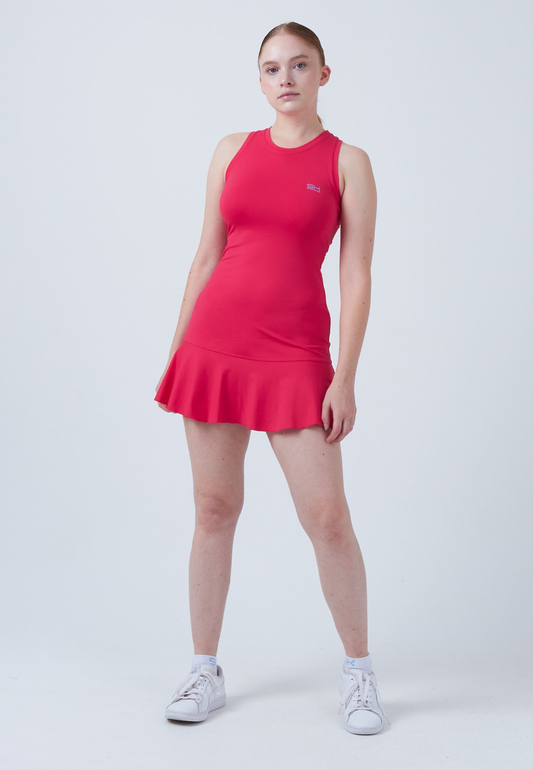 SPORTKIND Tenniskleid Performance Sportdress Damen & Mädchen pink