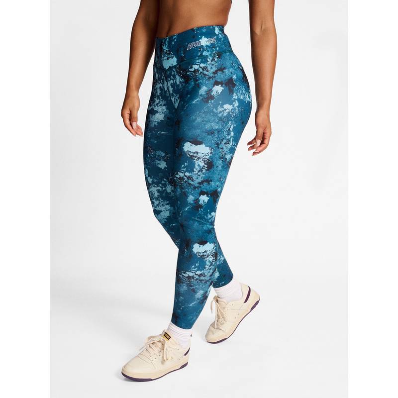 hummel hmlTE DIGI SANDSTORM AOP MW TIGHTS Tights Damen