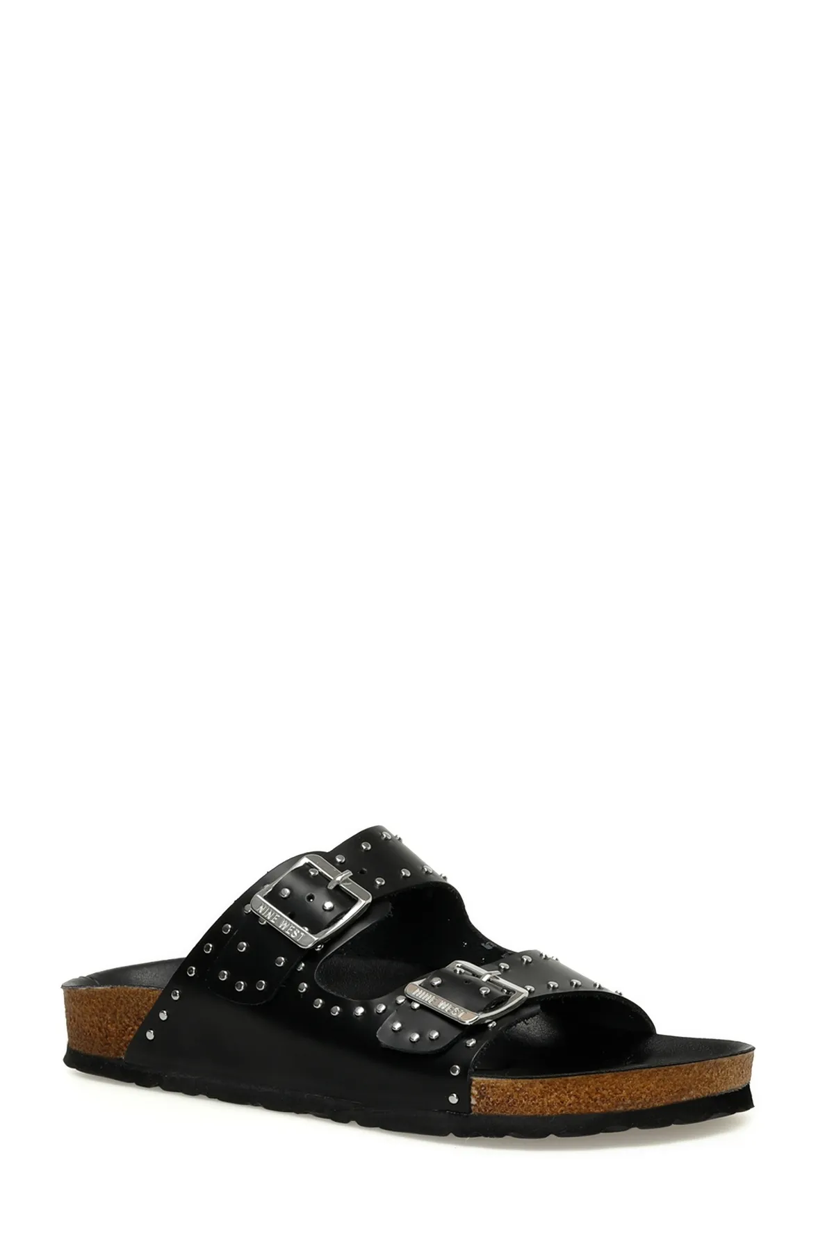 Nine West  Pantolette - Schwarz - Flacher Absatz