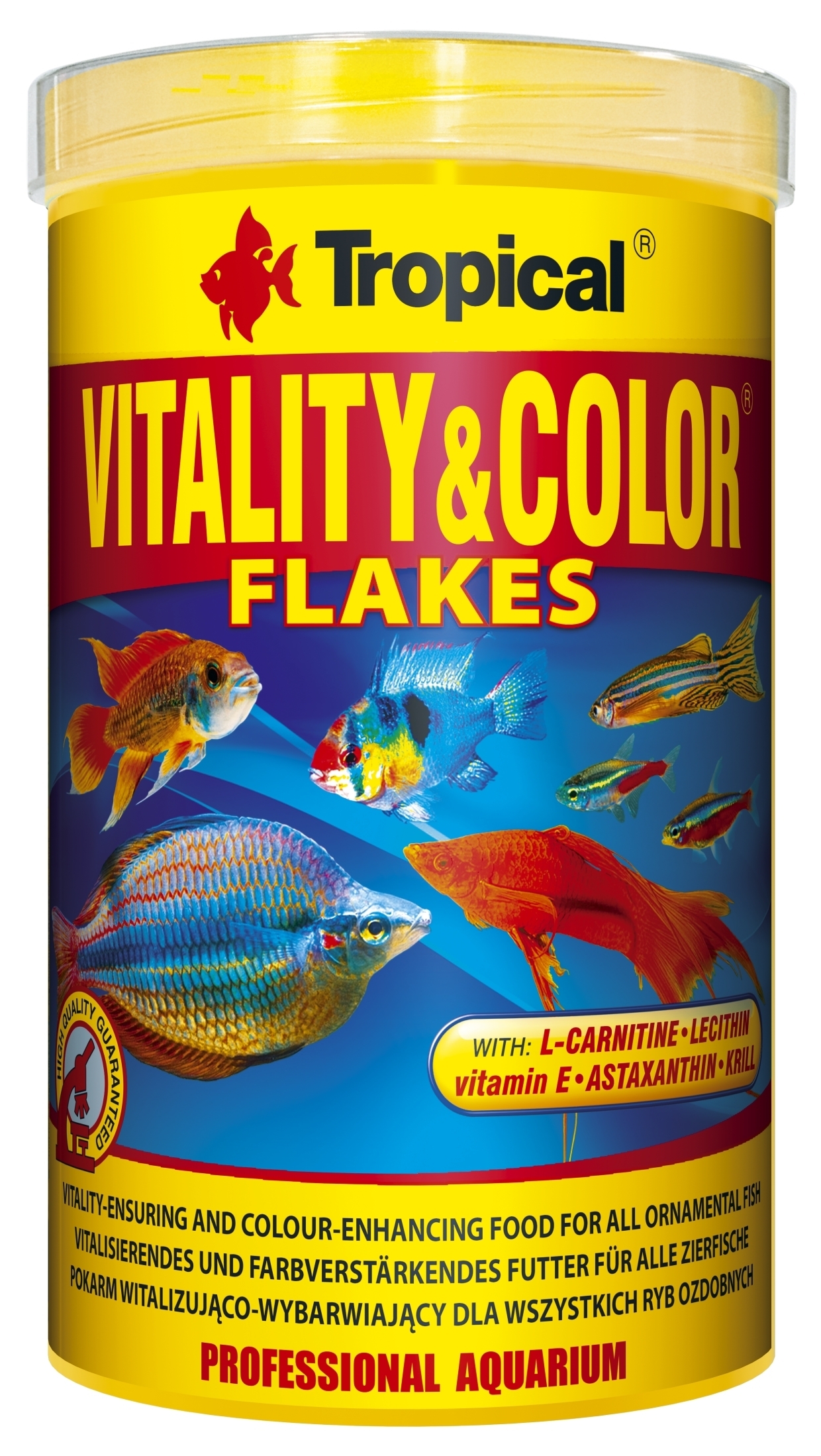 Tropical Hauptfutter Tropical Vitality&Color Flakes 1000ml