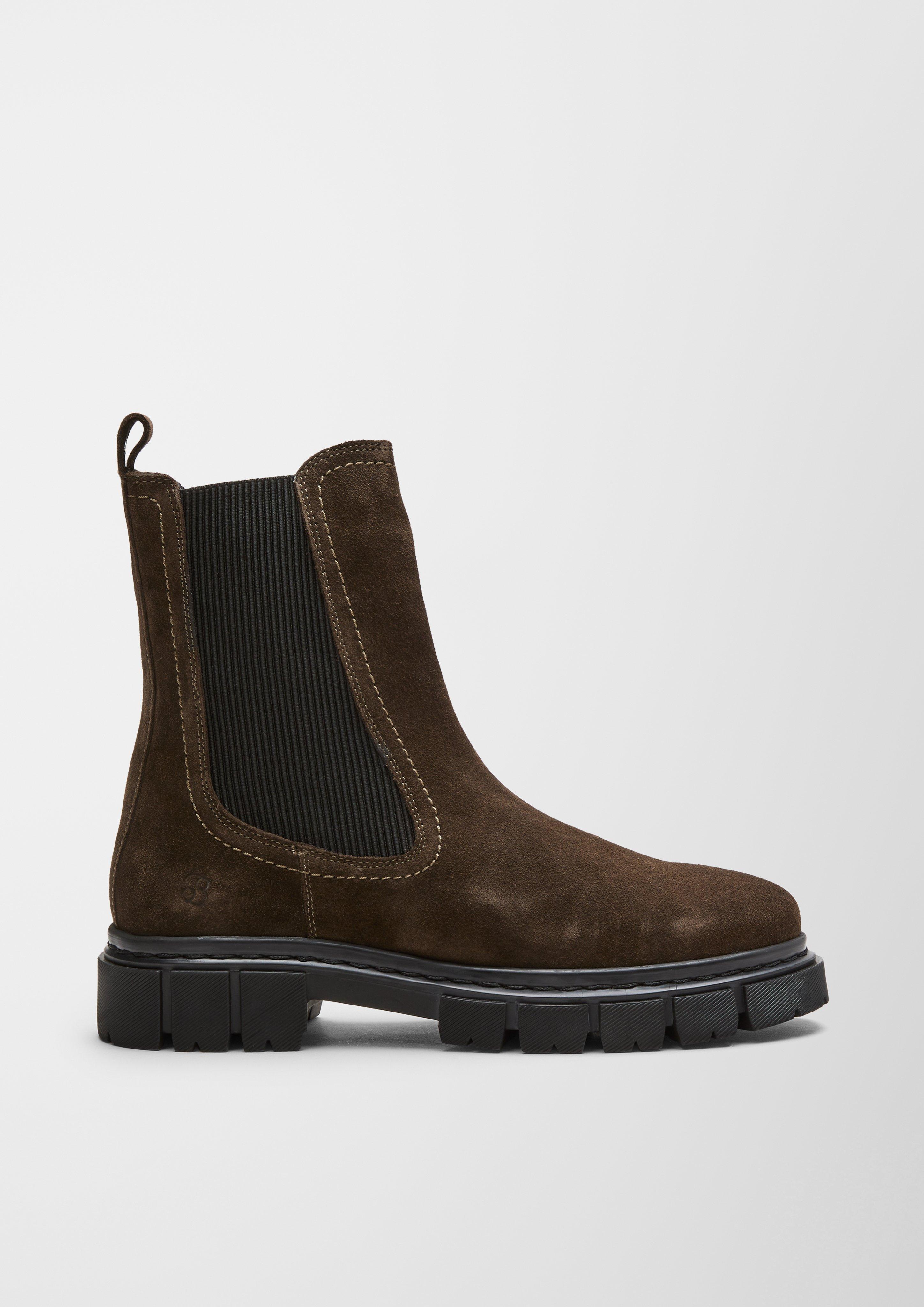 Stiefel aus Veloursleder  6006576-701
