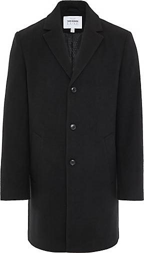 Threadbare Wollmantel