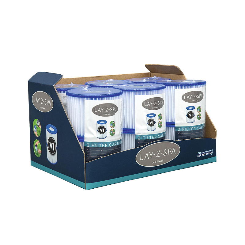 Bestway Filter 2-pk til Lay-Z spa