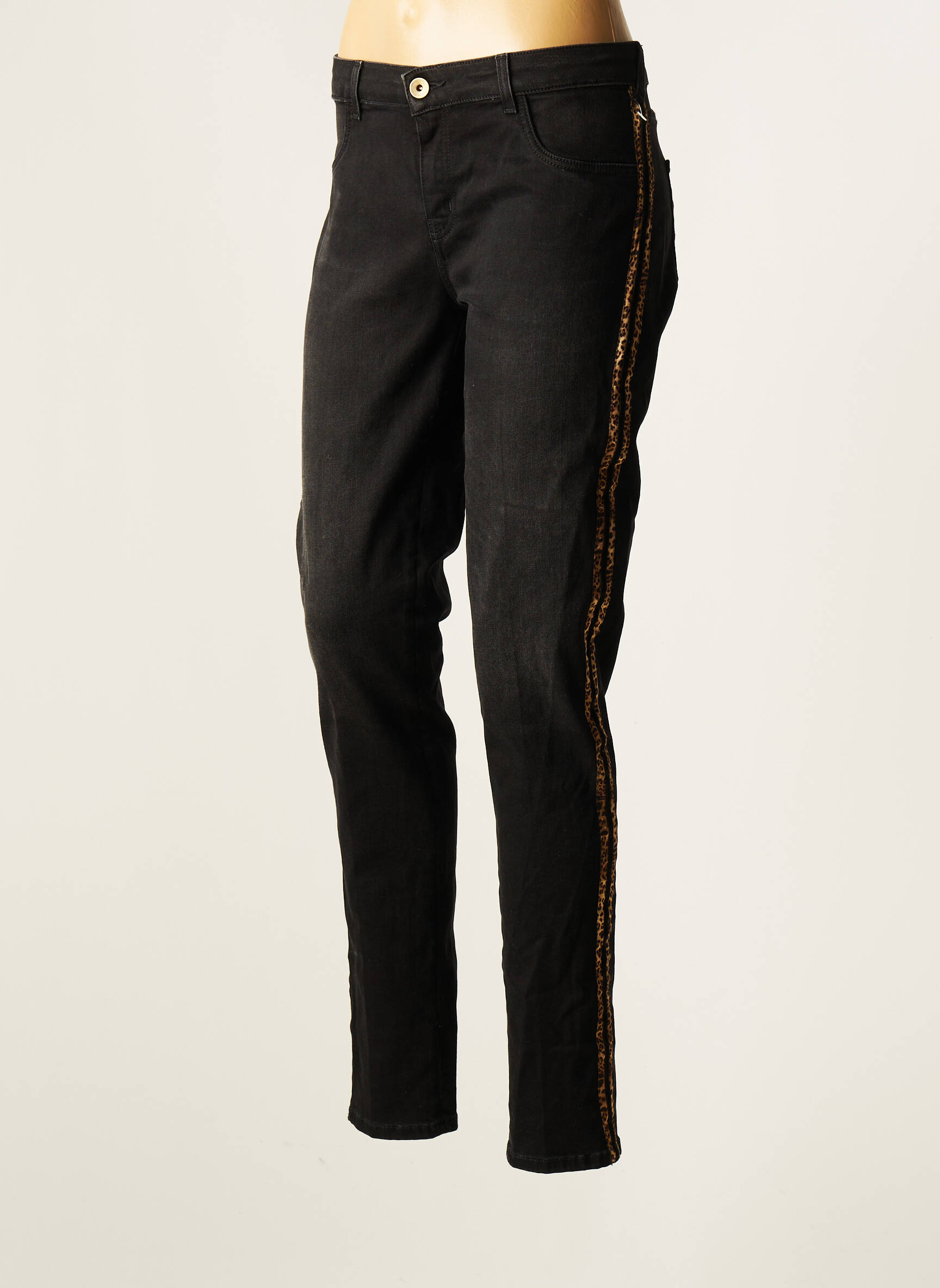 Kocca Jeans Coupe Slim Femme couleur noir