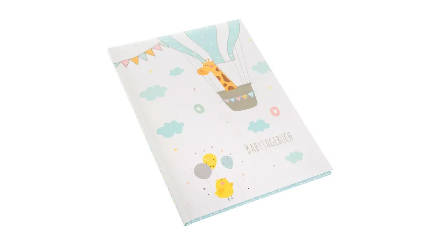 goldbuch Babytagebuch Ballonfahrt 21x28 cm mit 44 illustrierte Seiten