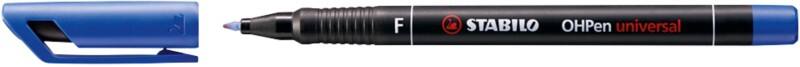 STABILO universal 842/41 OHP-Marker Fein Filzspitze  - 1 mm Blau Nachfüllbar