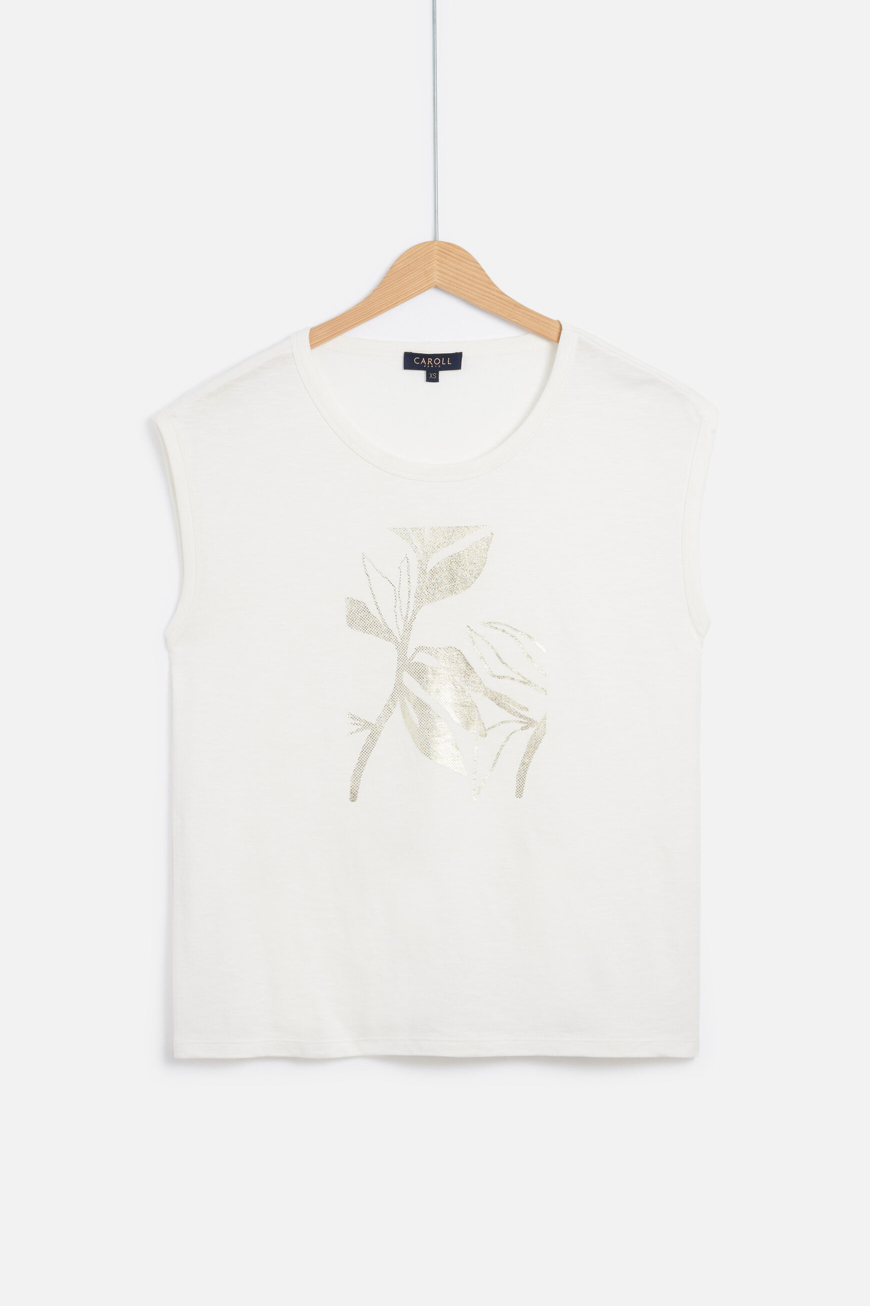 t-shirt gustavo ivoire femme
