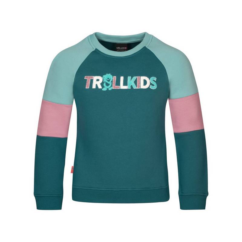 Trollkids Trollfjord Sweatshirt Kinder