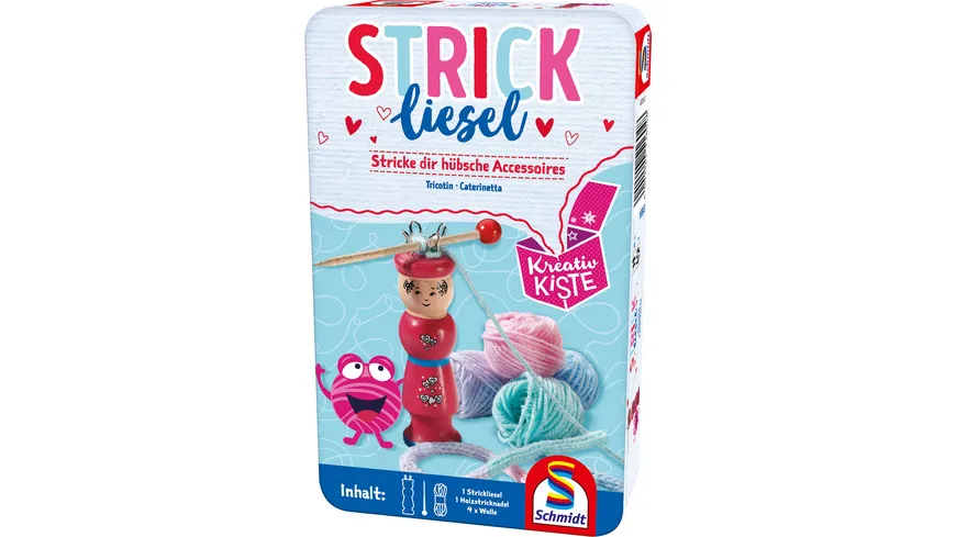 Schmidt Spiele - Kreativ Kiste - Strickliesel