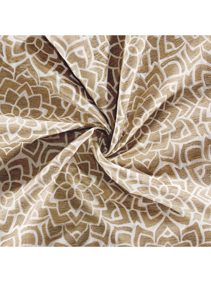 Erwin Müller Jacquard Tischläufer in beige günstig kaufen 40 x 100 cm