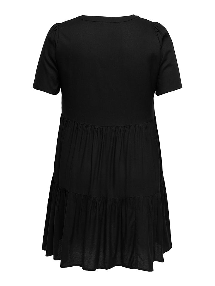 ONLY Carmakoma Kleid in Schwarz günstig kaufen