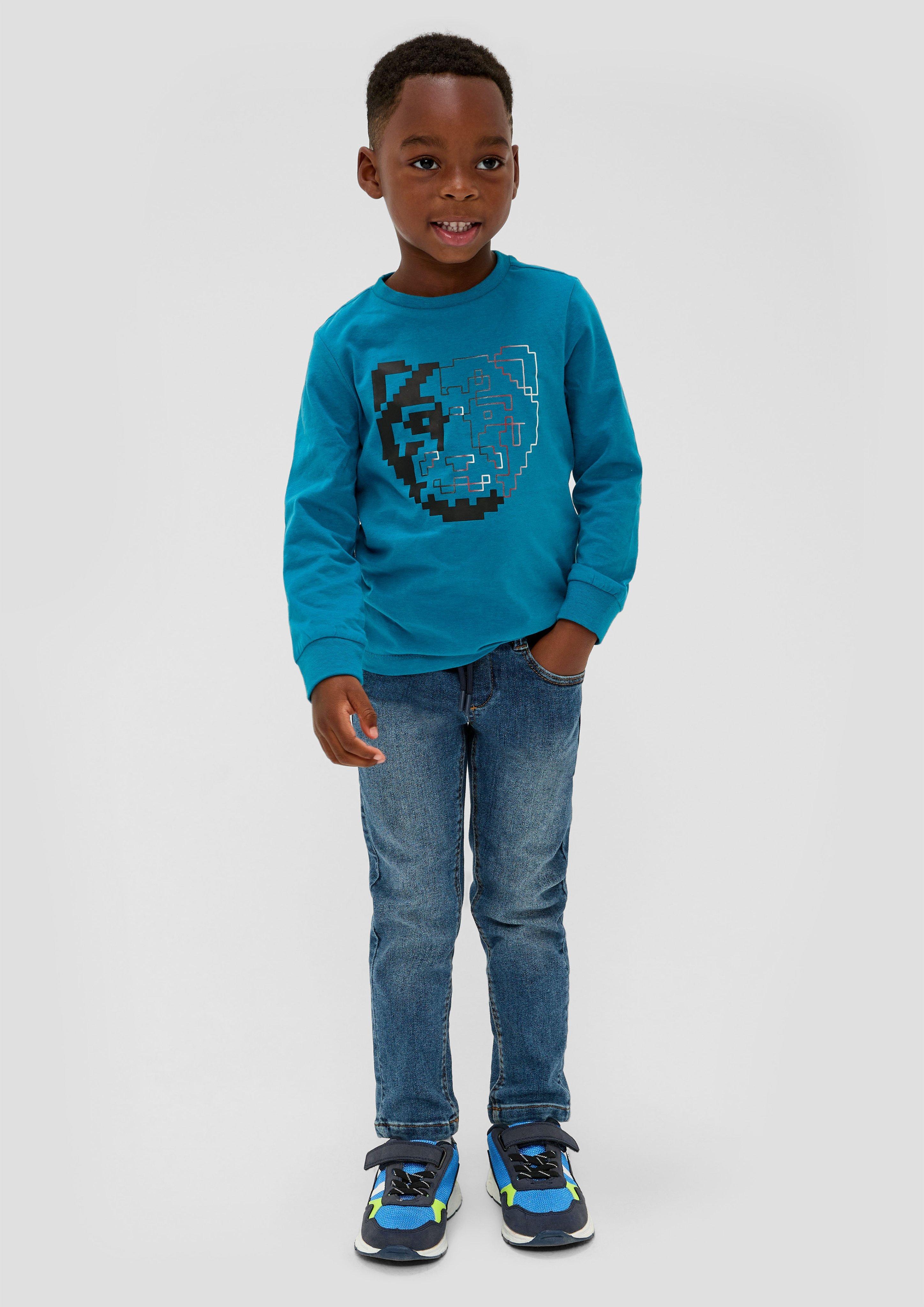 Longsleeve mit Grafikprint  2134152-6471