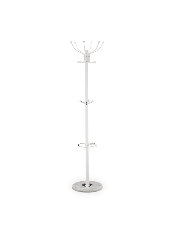 relaxdays Garderobenständer in Weiß - (H)176 cm günstig kaufen onesize