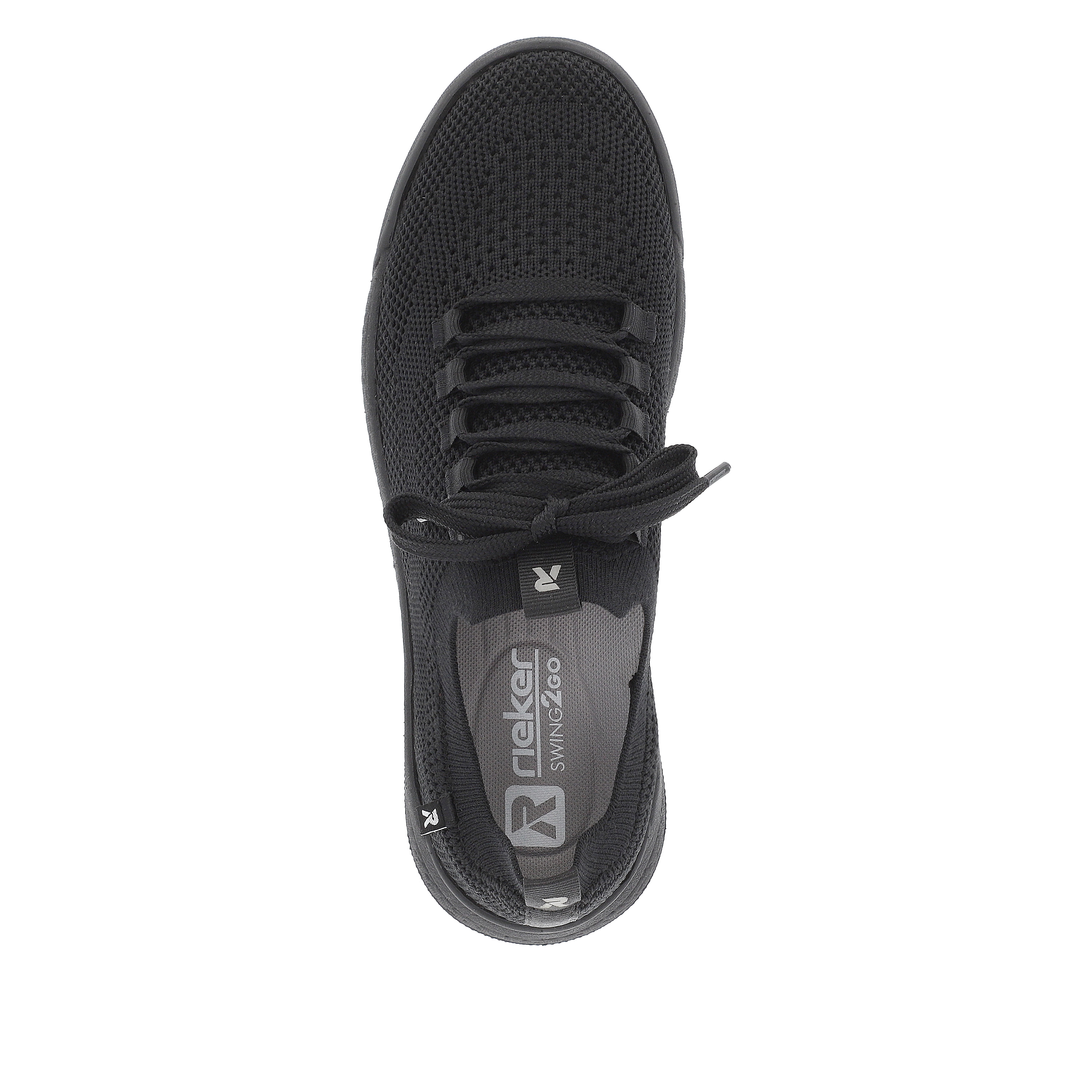 Rieker Damen Slipper midnight black