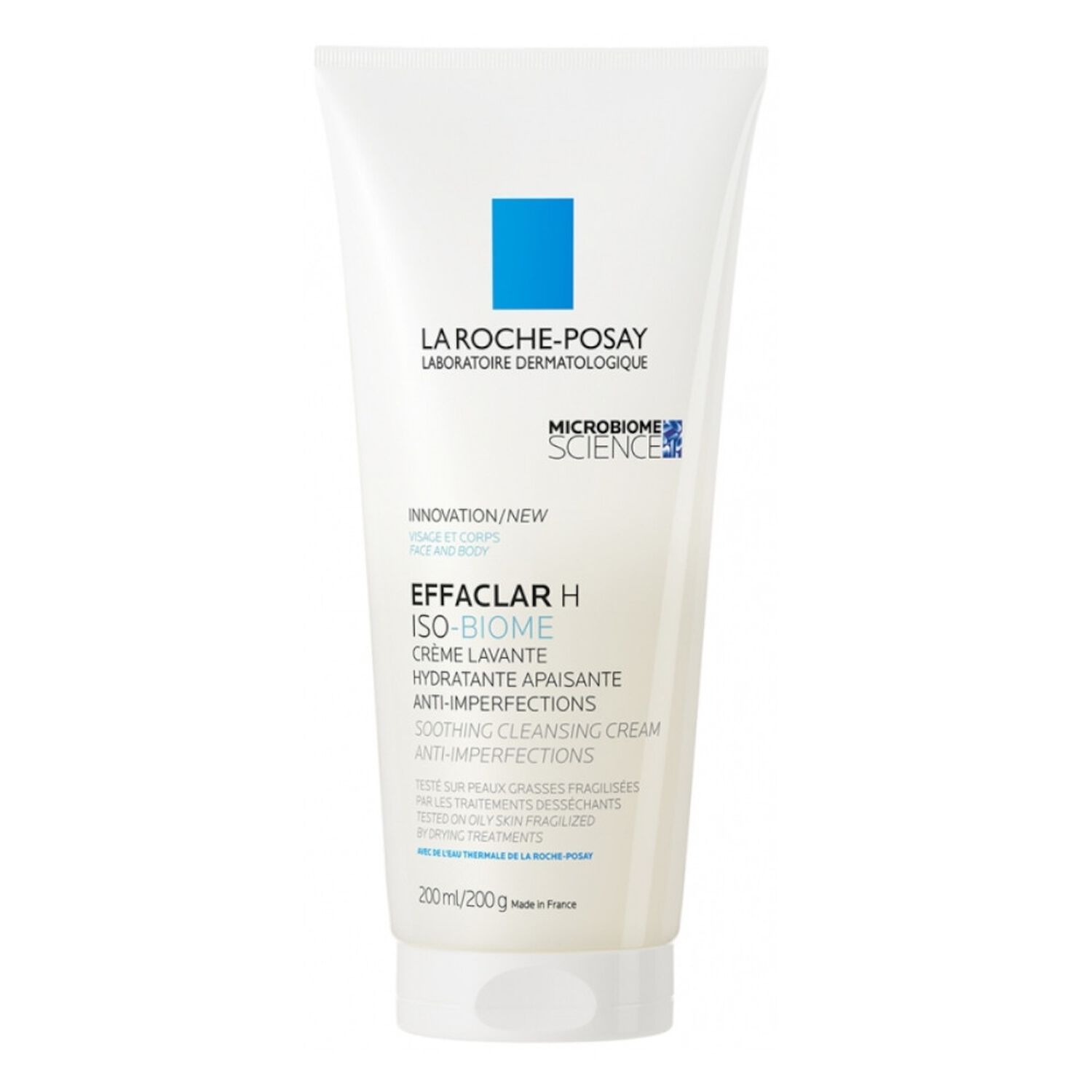 la roche-posay Effaclar H Iso-Biome Crème Lavante Hydratante