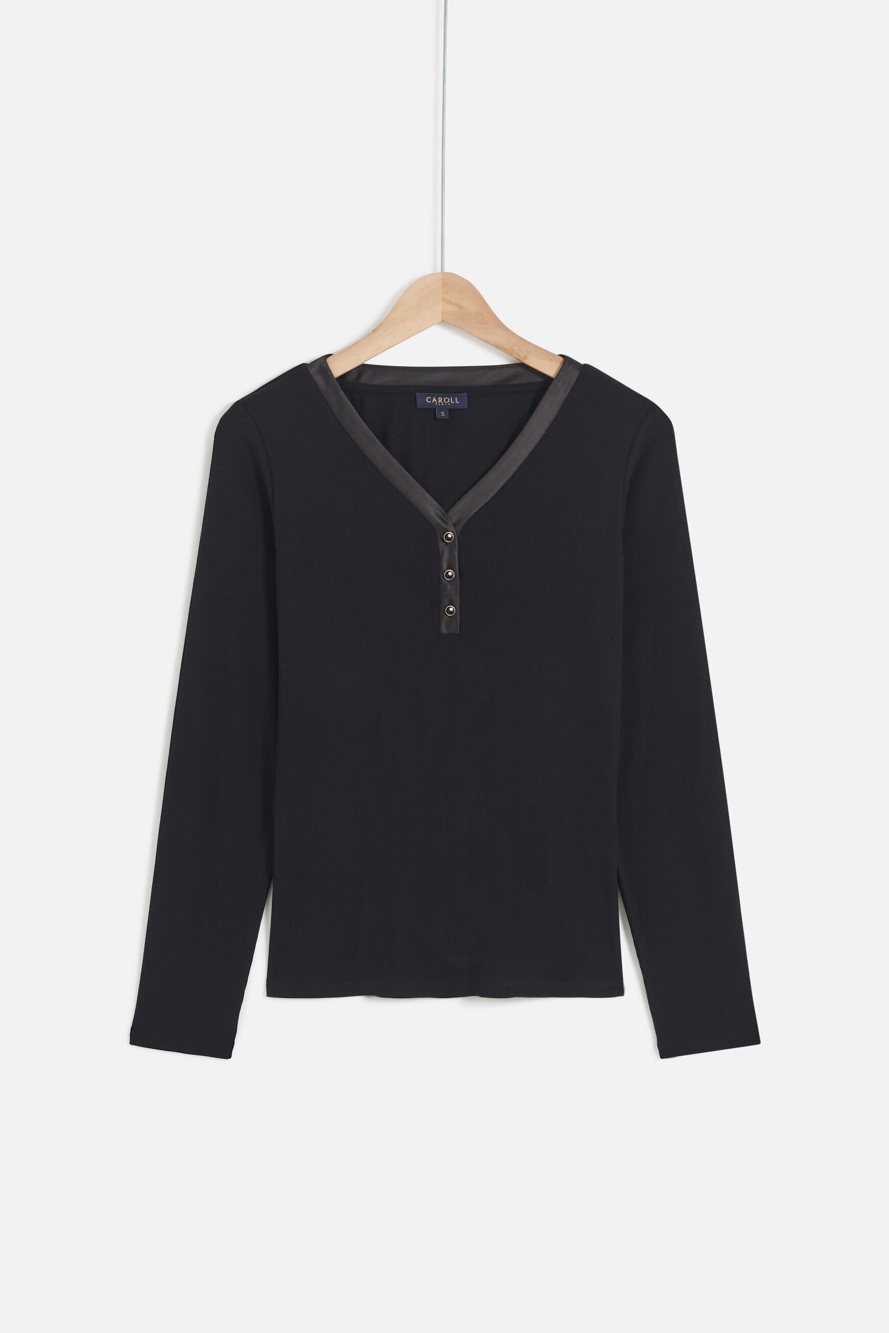 T-shirt tany noir femme